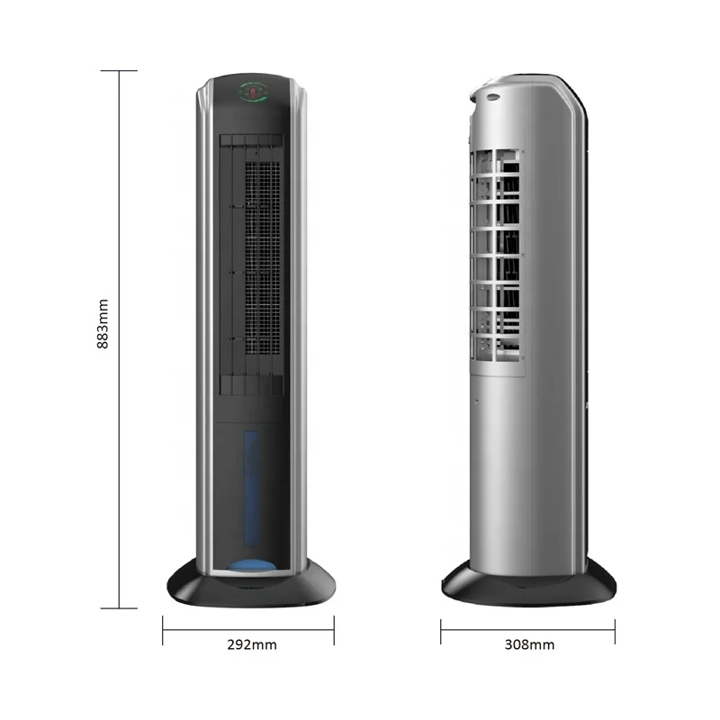 
Home Room Floor Standing Humidified Fresh Air Portable Tower Air Cooler 
