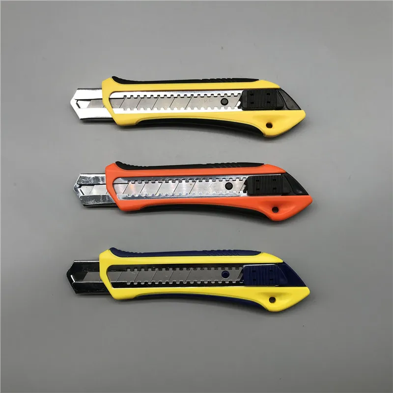 ABS plastic sliding blade snap off utility safe hot snap off blade knife cutter three size
