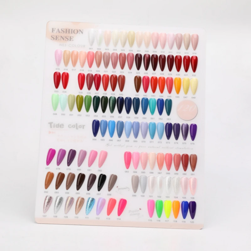 120 цветов, набор гель-лаков, красота ногтей, СВЕТОДИОДНЫЙ УФ-лак с вашим логотипом на разных бутылках