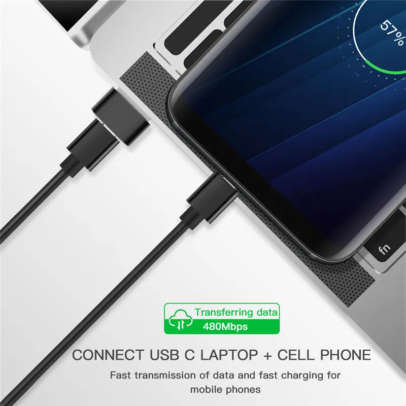  2021 usb-разъёмы штепсельного и розеточного типа C гнездовой разъем зарядное устройство преобразователь Type-C переходник USBC USB-C к