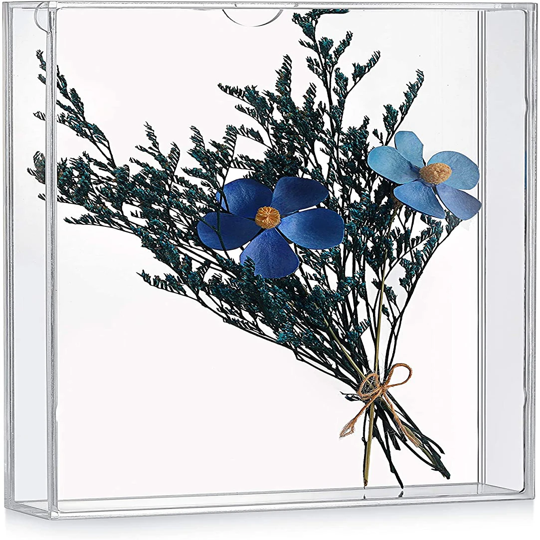 Clear Acrylic Photo&Picture Frame Plexiglass DIY Tabletop Display Case