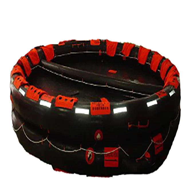 SOLAS LSA Standard Open Reversible Inflatable Life Raft for 50 Person 65 Persons