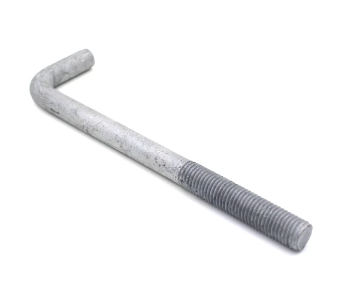 HDG High Quality L Bolt For Roofing With Hex Nut Rubber Washer