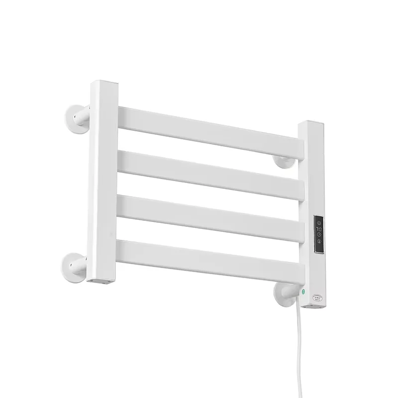High Quality Electric Intelligent Aluminium Bathroom Towel Clothes Rack Electric Heated Drying Rack Towel Warmer
