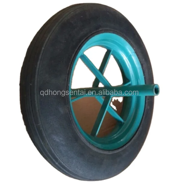 14 inch Air or Solid or PU Foam Wheel 3.50-8 for Wheelbarrow