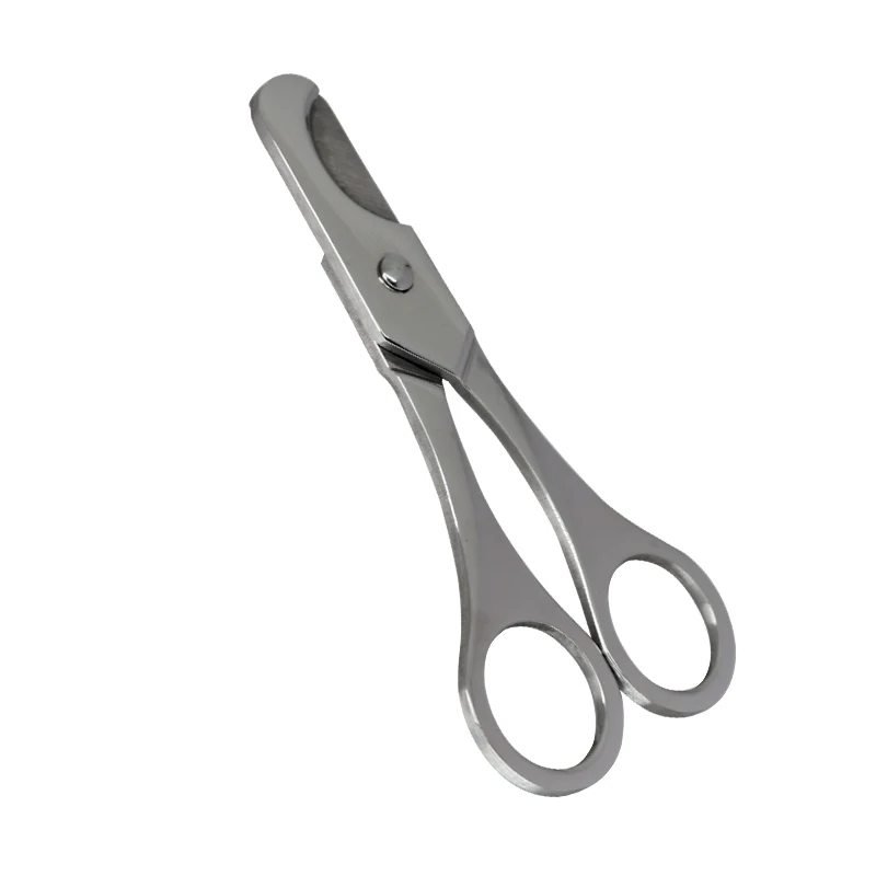 Wholesale Cheap Silver Cutter Modern Stainless Steel Cigar Scissors Custom Logo Hand Cutter Portable Cigar Cutter