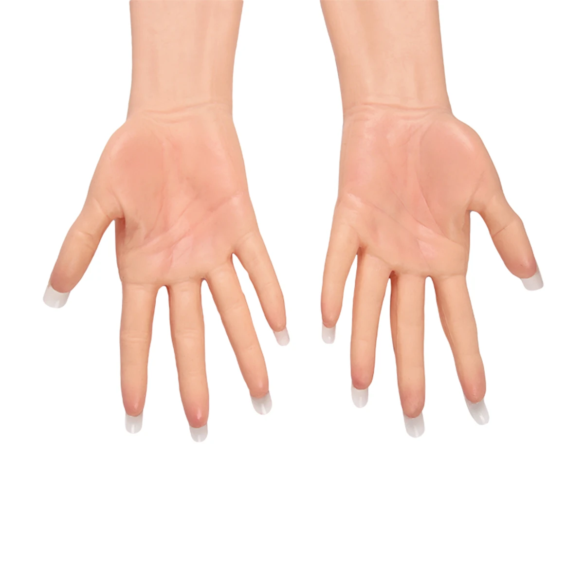 Силиконовые женские перчатки Женский рукав Женская искусственная кожа искусственные руки Трансвестит косплей костюм