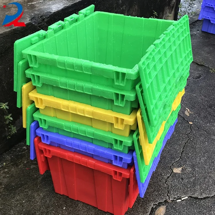 Warehouse plastic crates manufacturing plastic logistics stackable crate