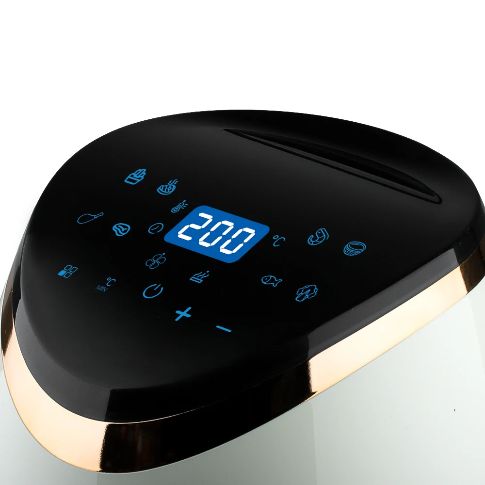 Electric 4.5L deep fryer steam hot air cooker fryer oil freedigital smart air fryers