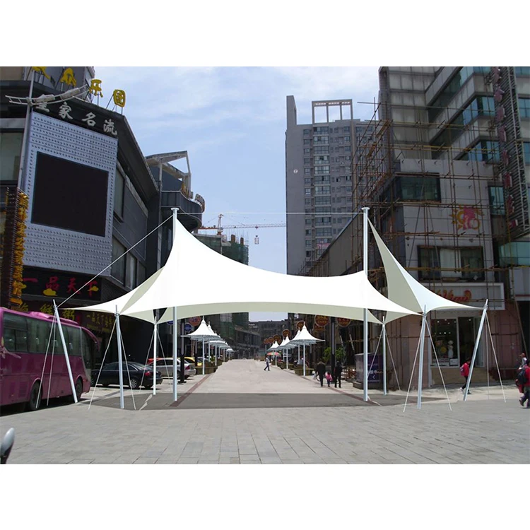 2024 modern Outdoor shelter architecture membrane structure landscape membrane