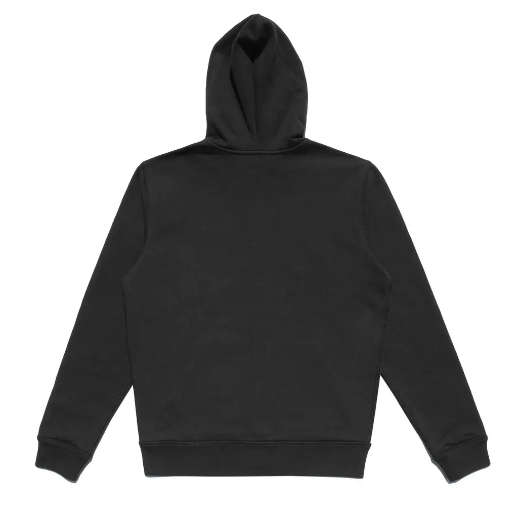 Custom Hoodie Embroidery Zipped Face Anime Blank Wholesale Streetwear Black Full Zip Hoodie