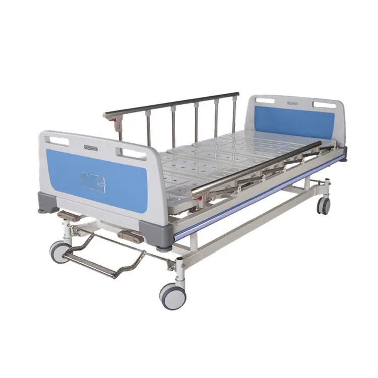 MT MEDICAL hospital furniture  Manual hospital bed 2 crank,medical hospital nursing bed,hospital manual bed