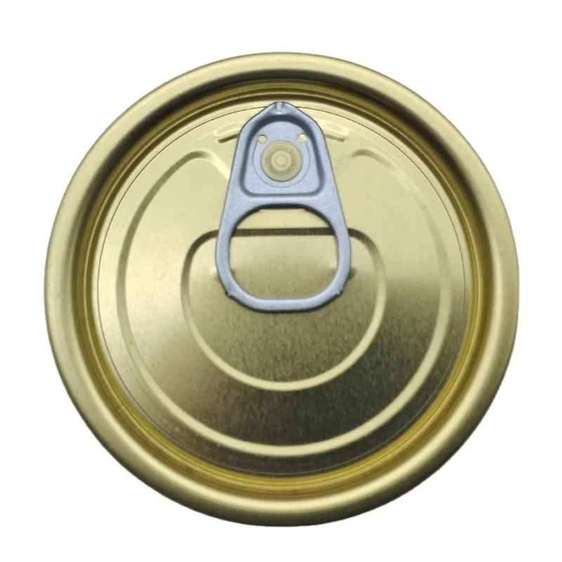 211# 65mm Tinplate Easy Open Lid TFS EOE Easy Open Door for Tin Can