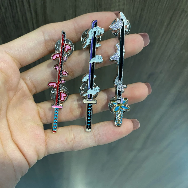 Custom Anime series brooch Fashion clothing accessories pins Metal badge gift accessories