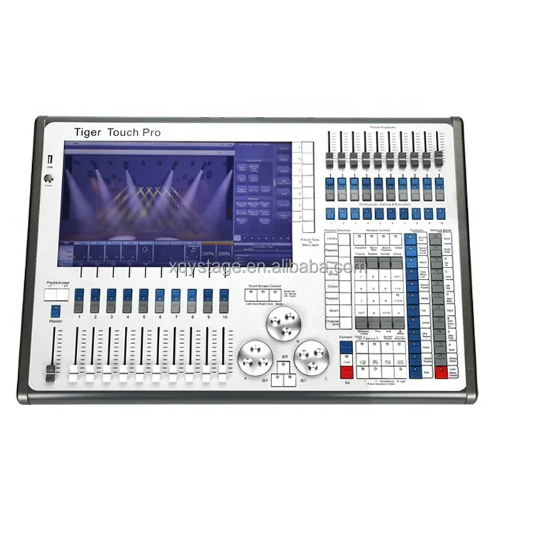 Контроллер освещения сцены DMX 512 консоли Tiger Touch II