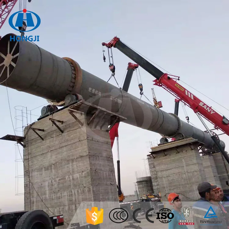 New Design Kaoline Dolomite Metallurgical Calcination Rotary Kiln Machine