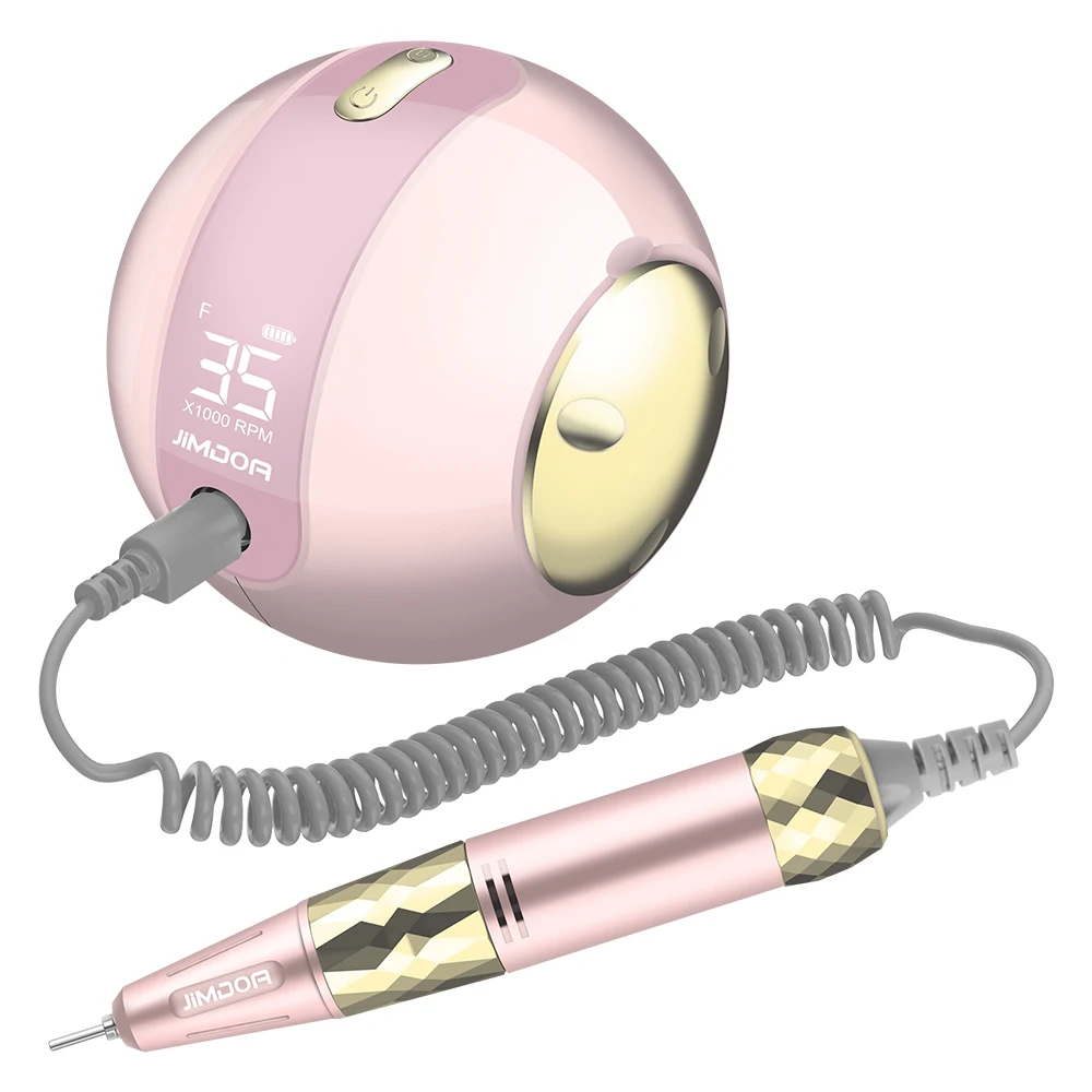 2023 новое поступление профессиональная портативная высокоскоростная электрическая мини-дрель для ногтей 35000 об/мин
