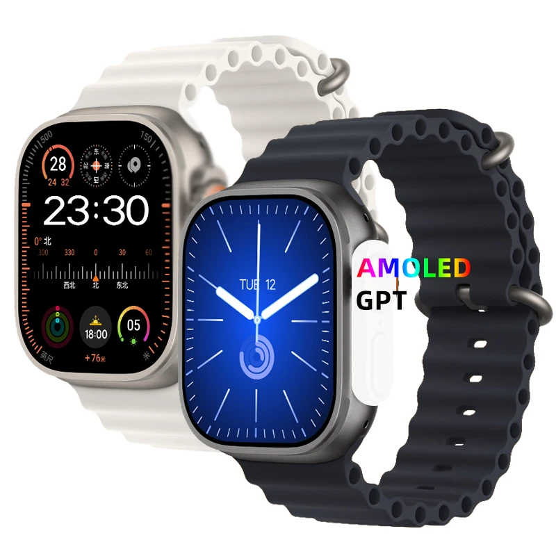 JS HELLO3+ 4G ROM GPT Smart Watch 2023 2.1Inch Amoled  NFC IP67 reloj inteligente High quality sport smart watches for men women