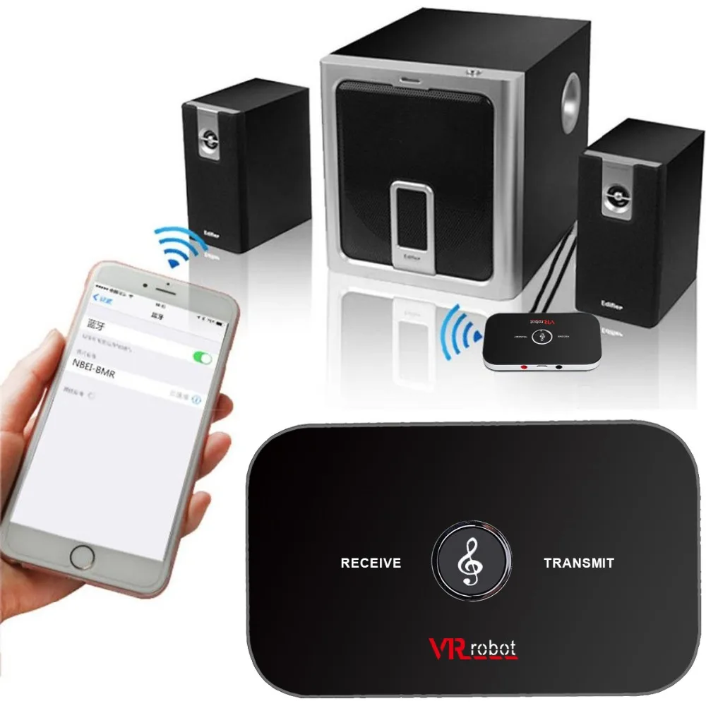 B6 TV Home Audio Speaker BT 2-in-1 Audio Transmitter Receiver