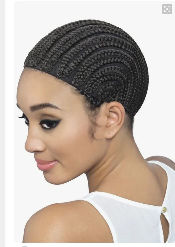 Wholesale Cornrow Cap For Easier Making Wig Less Stress On Your Natural Hair Braided Wig Cap Net For Black Women