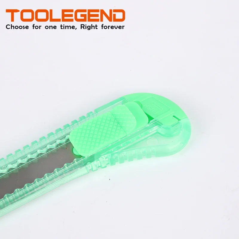 High Quality 18mm Blade Manual Cutting Knife ABS Snap off Utility Cutter for Compatible Olfa Hand Tools