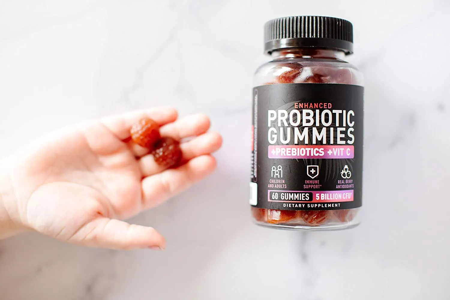 Adult Probiotic Soft Candy with Variety of Prebiotics Functional Beauty Gummy for Children