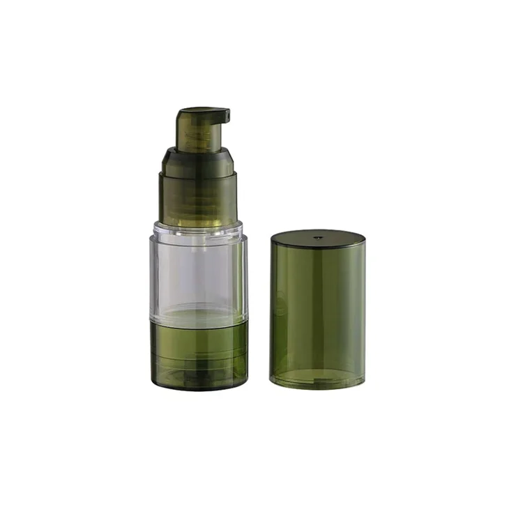 High quality 50 ml airless bottle,cosmetic airless pump bottle