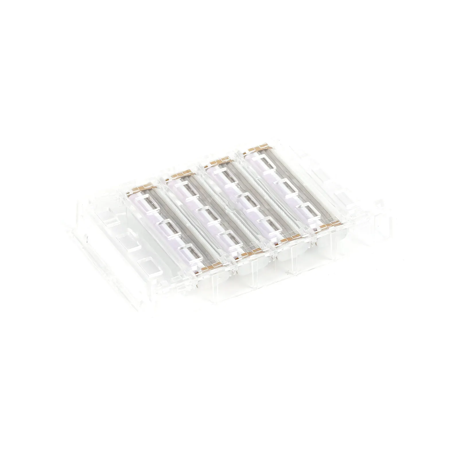 Purple Triflex3 3 Blade Razor Cartridges Stainless Steel Razor Blade