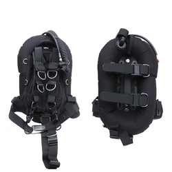 Single tank 30LBS donut BCD scuba tech diving with soft harness backmount