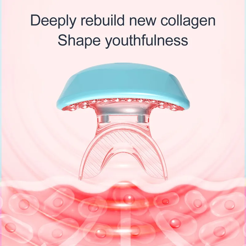 Skin Rejuvenation Red Light Therapy Device For Lip Care Lip Plumper Tools