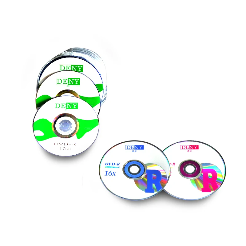 Blank CD Rom Disk Three Colour Printing Popular 700MB OEM Sale printing blank cds