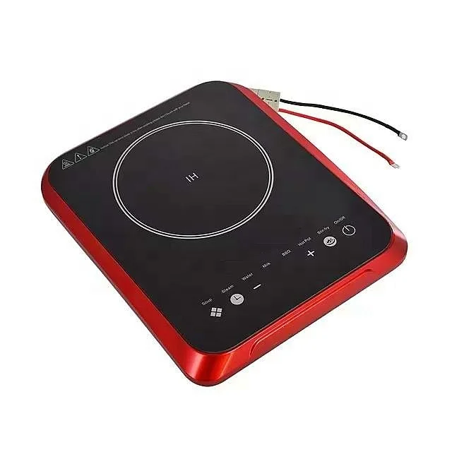 New Single Battery Powered Electric Commercial Solar DC 24V/48V Induction  Cooker Smart Hot Pot Stove
