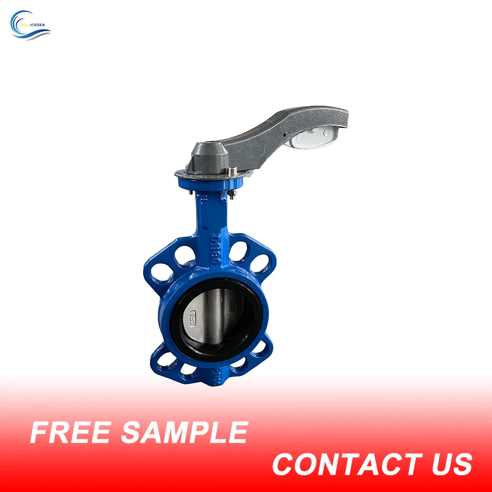 Goldensea supplier Butterfly Valve 10 inch valvula de mariposa Valvula borboleta