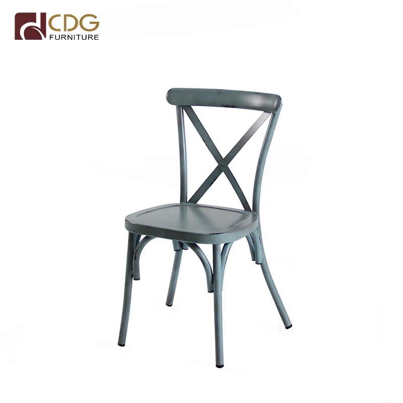 Antique Dining Chair And Furniture Casting Patio Indoor Furniture French Canopy Metal Chair