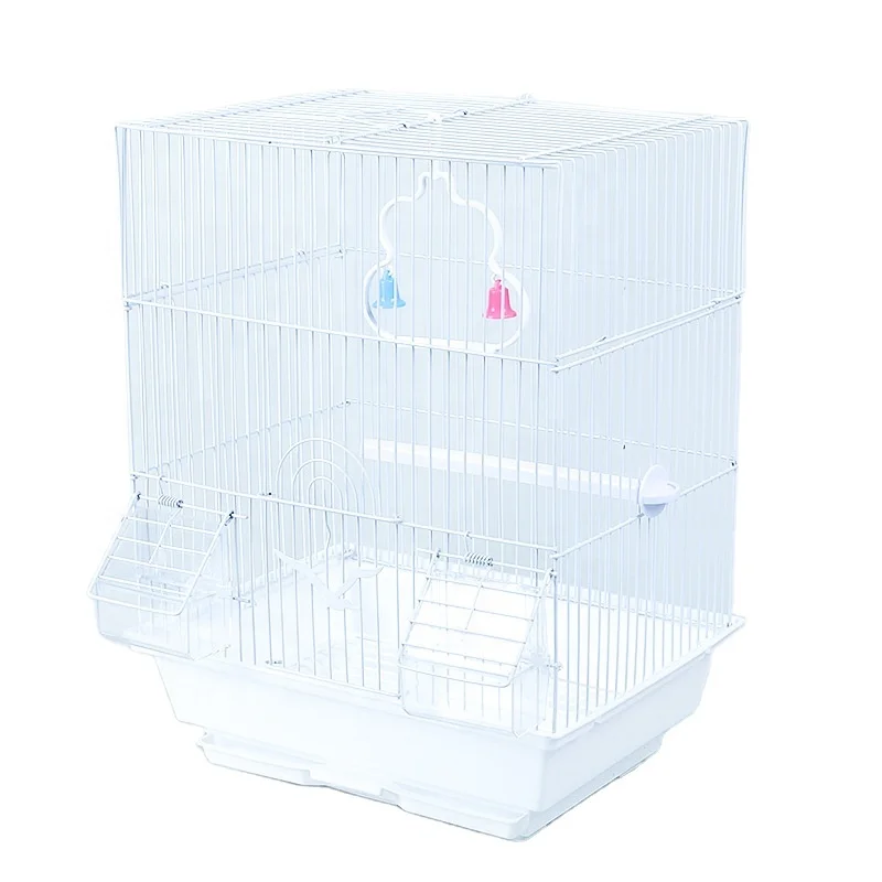 Hot Sale Pet Simple Portable Small Fashion Design Cage Canary Bird Cage Iron Wire Bird Cage