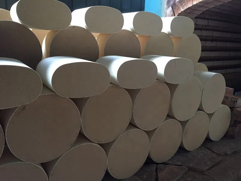 Heavy Duty Truck Parts Honeycomb Ceramic Catalytic Converter SCR DPF VOC Diesel Particulate Filter