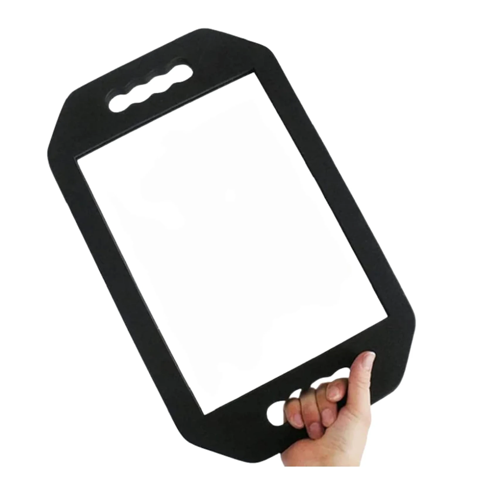 Customized Large Hand Mirrors with Double Foam Hand Mirrors for Hair Stylist Handheld Mirror Barbershop