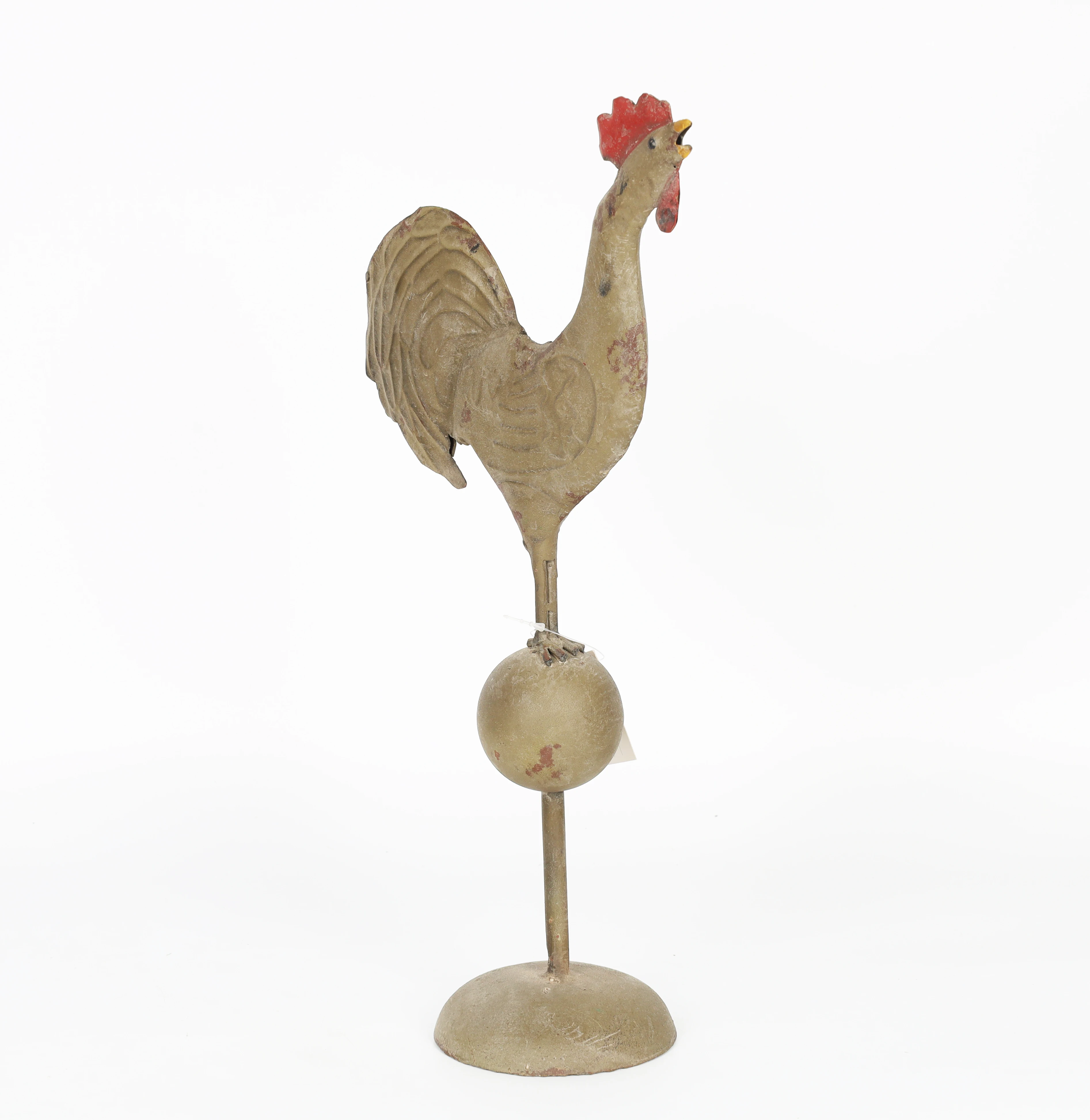 Custom Metal Iron Home Decor Chicken Statues Stand Handmade Farmhouse Style Art Sculpture for Garden Patio Lawn Home Decorations