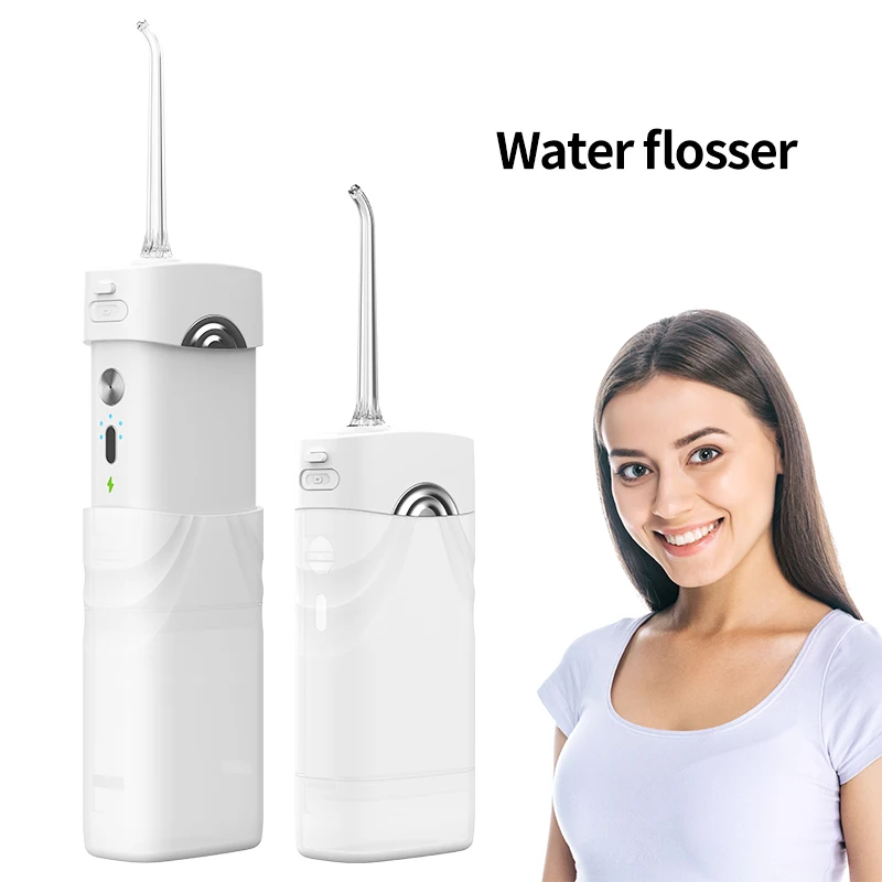 Fashion Design Battery Usb Rechargeable Oral hygiene Irrigator Portable Water Flosser with oral care appliances