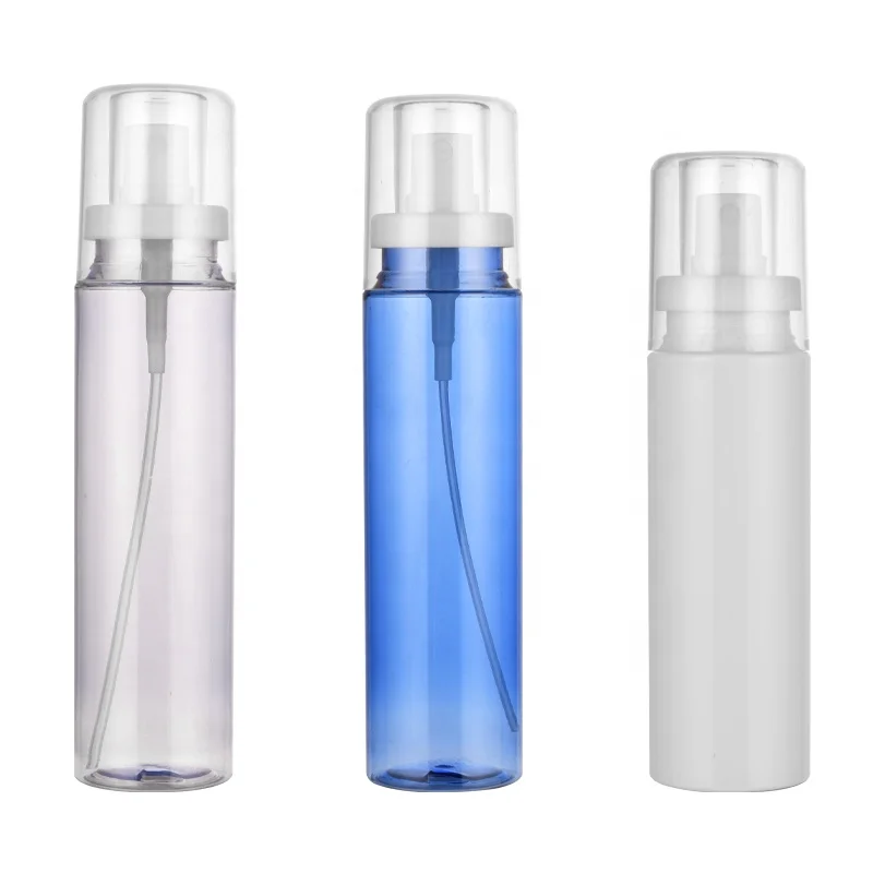 Cosmetic mister spray bottle 120ml 100ml face mister fine mist spray bottle hair mister PET plastic portable nano mist sprayer (1600610201767)