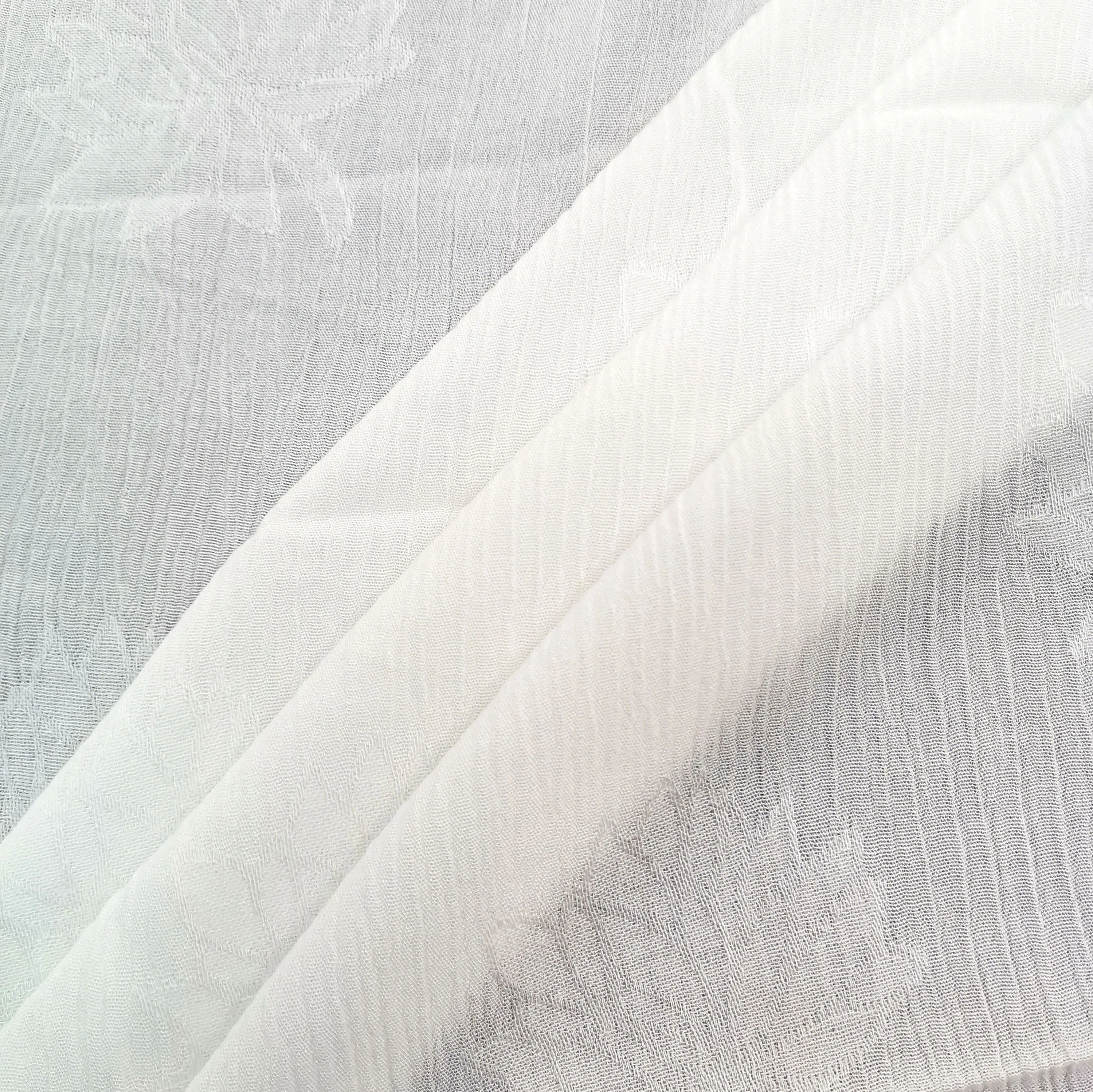 SISITEX lotus crepe fabric rayon fabric for Garment Spring summer cotton silk blouse skirt fabric bedding cloth SS18722