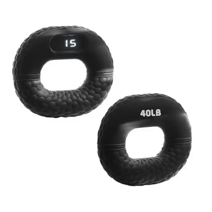 Home Gym Fitness Silicone Hand Grip Strength Resistance Bands Finger Exerciser Strengthener Trainer Ring