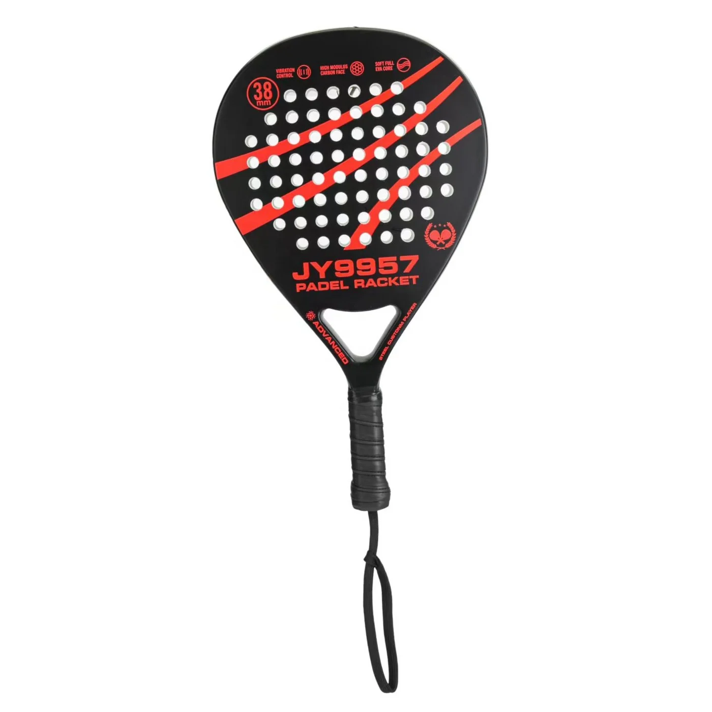 Custom Lightweight Carbon Fiber Padel Tennis Rackets Pro Beach Paddle Tennis Paddle Racket