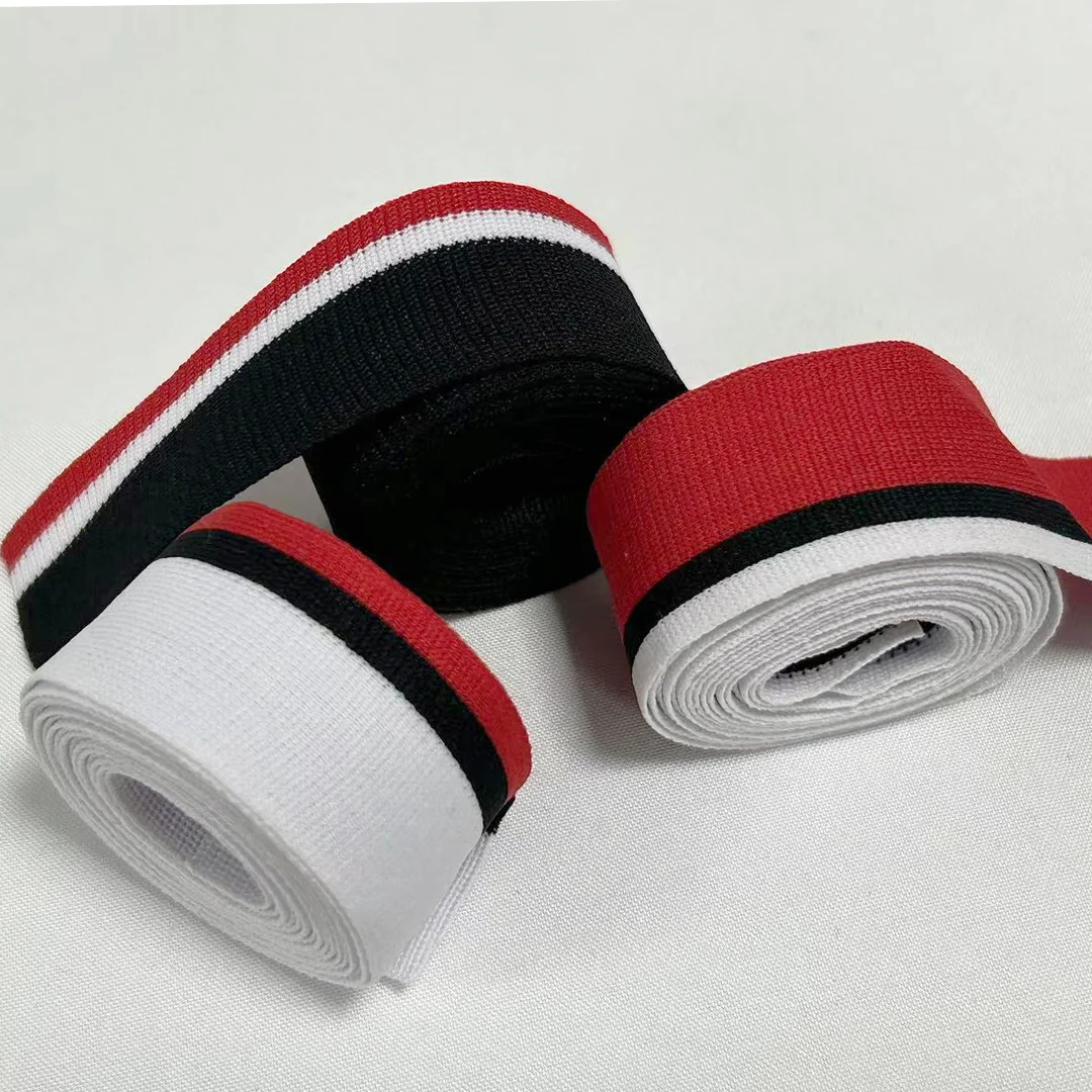 Factory Custom Mixed Color 25mm Soft Cotton Belts Decorative Webbing Sewing on Clothes Pants and Other Clothing Accessories