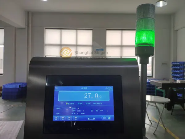 Egg Food Checkweigher with Printer Checkweighing Solutions Weight Checker Conveyor Check Weigher