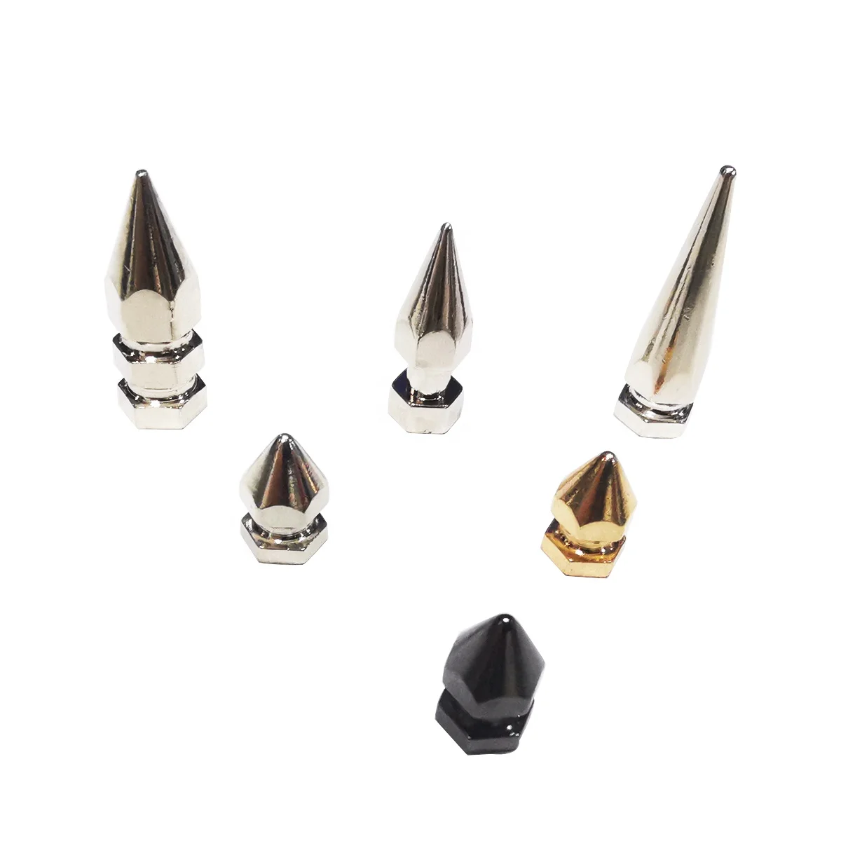 Настраиваемый Drass Nail Punk Style винт с заклепками для одежды DIY ремесло ремень для ошейника для домашних животных аксессуары
