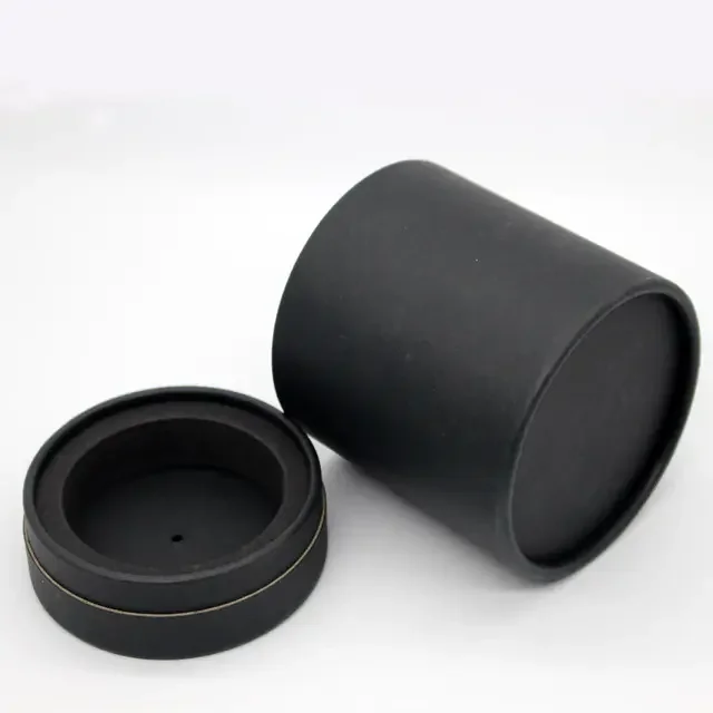 100% натуральные биоразлагаемые текстурированные коробки для свечей упаковочные