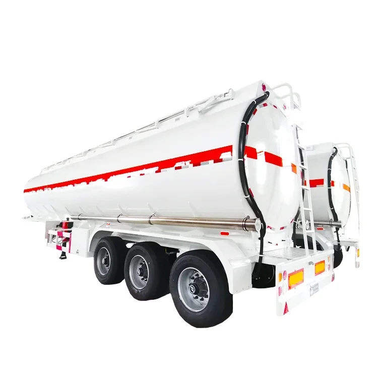 New 40,000L 3 Axles carbon steel Liquid Oil Tank Cargo Trailer Diesel Fuel Tank Semi Trailer