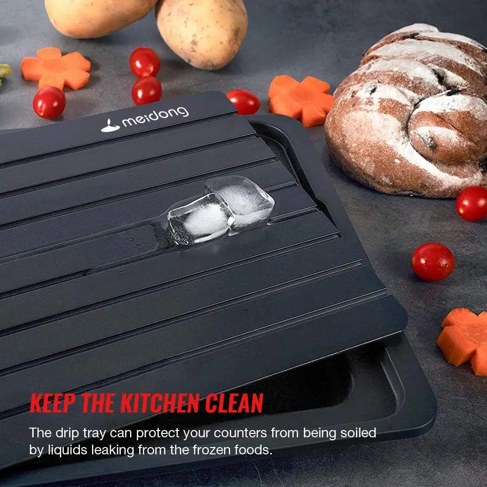 thawing plate board to defrost meat fast defrosting tray for frozen food