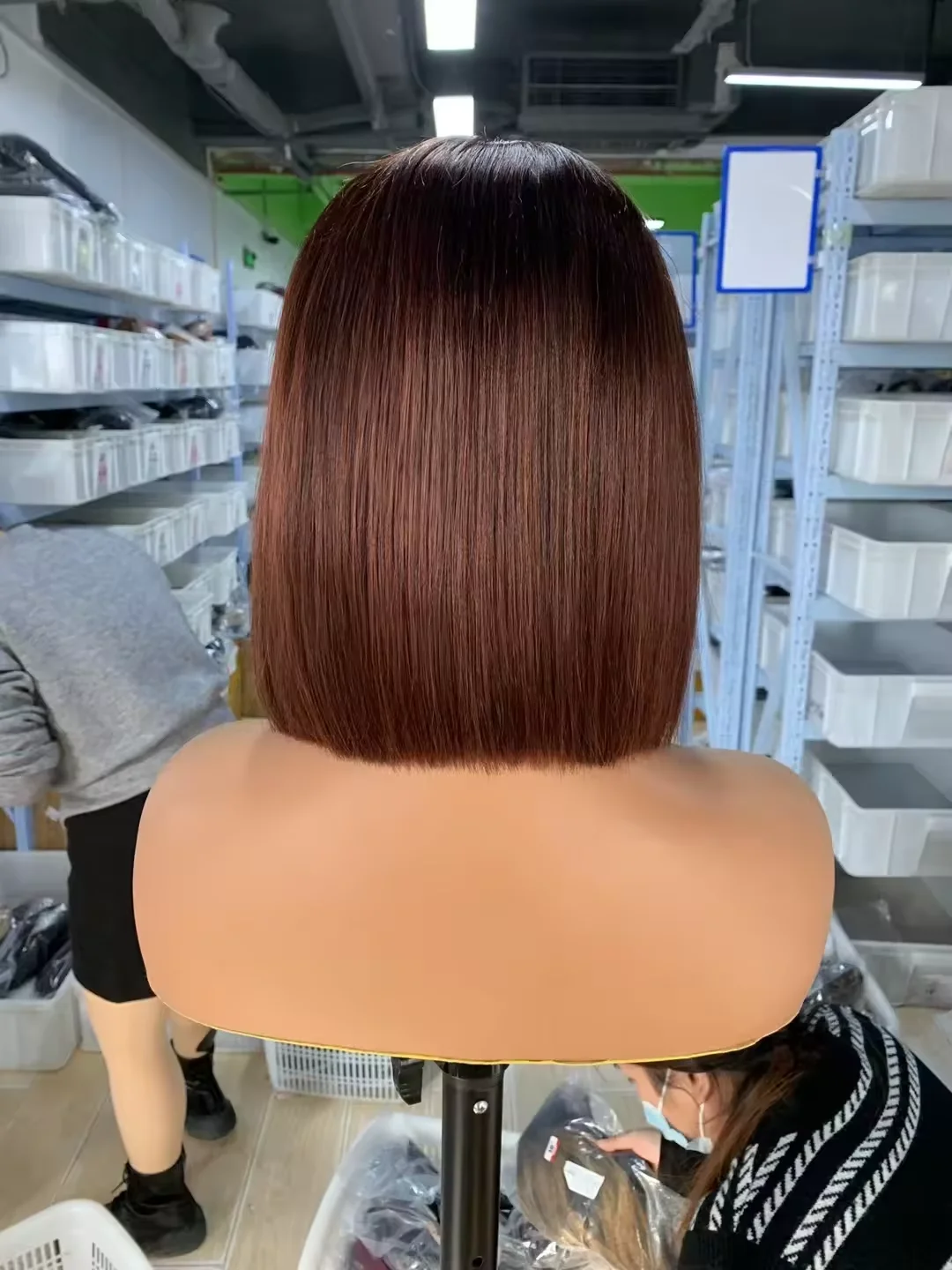 Cheap Raw Vietnamese Hair Short 2x6 Color Bob Wigs Human Hair For Black Women Glueless Full Hd Lace Frontal Wig Vendor
